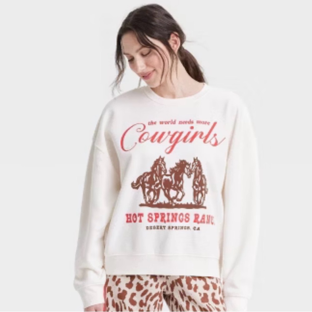 Cowgirl sweatshirt NWT